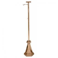  Thurible Incense Boat & Aspersorium Stand | Bronze Or Brass | 2 Shelves | 2 Hooks | Hexagonal Base 