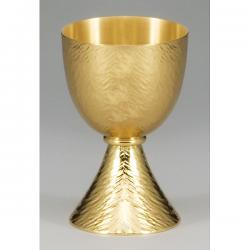  Communion Cup | Swirl Hammer | Polished | 13 Oz 
