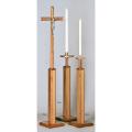  Wood Paschal Candle Stand 30": Style 3731S 