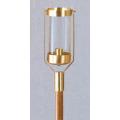  Swing Torch | Clear Glass | Sold in Pairs 