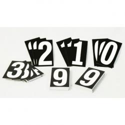 Hymn Board Extra Numeral Set | Size 3\" Numerals 