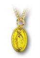  GOLD PLATED MIRACULOUS MEDAL (2 PC) 