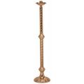  Paschal Candlestick | 48” | Brass Or Bronze | Round Column & Base 
