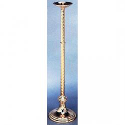  Processional Candlestick | 44” | Bronze Or Brass | Round Base 