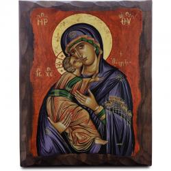  Mother of God \"Hodigitria\" Orthodox Icon 