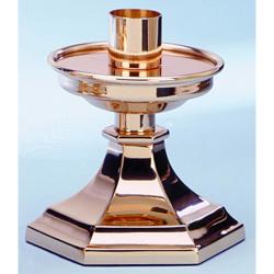  Altar Candlestick | 6\" | Brass Or Bronze 