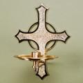  Consecration/Dedication Wall Mount Candle Holder: 4445 Style 