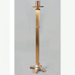  Processional Combination Finish Bronze Paschal Candlestick (A): 4414 Style 44\" Ht - 1 15/16\" Socket 