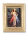  DIVINE MERCY GOLD STAMPED PRINT IN GOLD FRAME (SPANISH) 