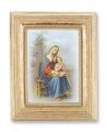  ST. ANNE GOLD STAMPED PRINT IN GOLD FRAME 