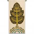  White Tapestry - Tree of Life Motif - Omega or Seta Fabric 