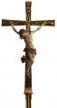  Processional Crucifix | 90" | Bronze Or Brass | Textured Cross 