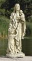  Garden Jesus With Children Statue 