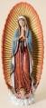  Our Lady of Guadalupe Statue in a Resin/Stone Mix, 32"H 