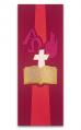  Dark Red Ambo/Lectern Cover - Word of God - Lucia Fabric 