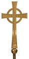 Processional Cross | 21” | Bronze Or Brass | 54” Staff 