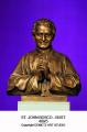  St. John/Don Bosco Bust Statue in Fiberglass, 30" x 20" 