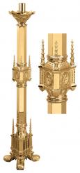  Paschal Candlestick | 48\" | Brass Or Bronze | Ornate Style 