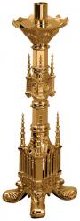 Processional Candlestick | 44\" | Bronze Or Brass | Footed Base 