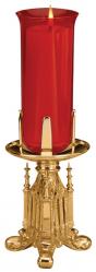  Altar Sanctuary Lamp | 7\" | Brass Or Bronze | Footed Base 