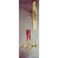  Sanctuary Lamp | Hanging | Brass Or Bronze | Includes Chains 
