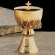  Crown of Thorns Motif Chalice & Scale Paten 
