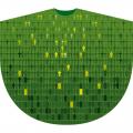  Green Gothic Chasuble - Pius Fabric 