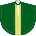  Green Gothic Chasuble - Sentia Fabric 