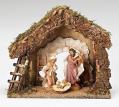 Three Piece Nativity Set With Stable 