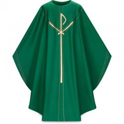  Gothic Chasuble Set - Dupion Fabric - 4 Colors 