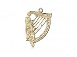  Irish Harp Knot Neck Medal/Pendant Only 