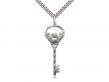  Key w/Claddagh Neck Medal/Pendant Only 