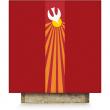  Red Ambo/Lectern Cover - Holy Spirit - Pius Fabric 