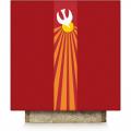  Red "Holy Spirit" Altar Cover - Pius Fabric 