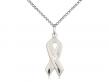  Cancer Awareness Neck Medal/Pendant w/Crystal Stone Only for April 