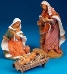  \"Holy Family\" Figures for Christmas Nativity 