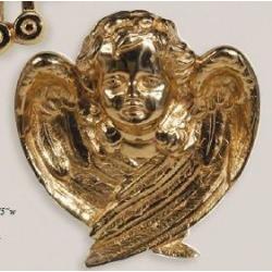  High Polish Finish Bronze \"Cherub Angel\" Symbol/Emblem: 5170 Style - 7\" Ht 