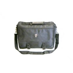  Black Clergy or Deacon Polyester Briefcase 