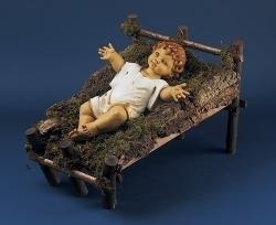  \"Gowned Infant Jesus Without Crib\" for Christmas Nativity 