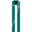  Green Gothic Chasuble Set - Dupion Fabric - 4 Colors 