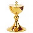  Hammered Chalice & Scale Paten 