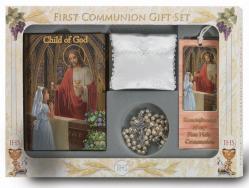  CHILD OF GOD GIRL\'S 6 PIECE DELUXE FIRST COMMUNION GIFT SET 