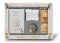  WHITE DELUXE FIRST COMMUNION 6 PIECE GIFT SET 