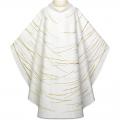  White Gothic Chasuble - Sentia Fabric 