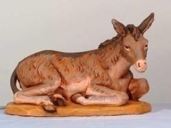  \"Seated Donkey\" Figure for Christmas Nativity 