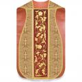  Red Roman Chasuble - Custom Special Fabric 