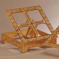  Missal Stand | 13" x 13" | Brass Or Bronze | Celtic Style Pattern 