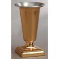  Altar Vase | 11" | Bronze Or Brass | Square Base 