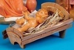  \"Baby Jesus With Manger\" Figure for Christmas Nativity 