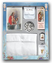  CHILD OF GOD GIRL\'S DELUXE 7 PIECE FIRST COMMUNION GIFT SET 
